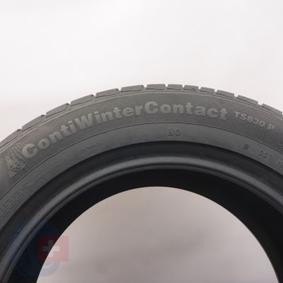 8. Opony 255/55 R18 4x CONTINENTAL 105V ContiWinterContact TS830P SUV NO Zimowe 2014, 2015, 2018 6-6,8mm