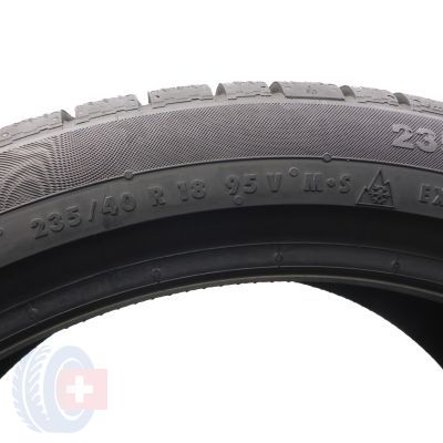 7. Opony 235/40 R18 4x CONTINENTAL 95V XL ContiWinterContact TS 830 P M0 Zimowe 2023 8-8,5mm Jak Nowe