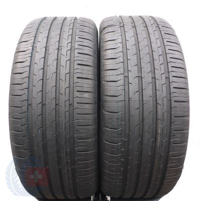Opony 225/55 R16 2x CONTINENTAL 95V EcoContact6 Letnie 2020 6,5-6,8mm