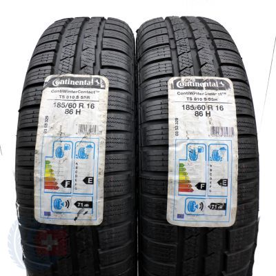 3. 4 x CONTINENTAL 185/60 R16 86H ContiWinterContact TS 810 S RSC Zima 2018 