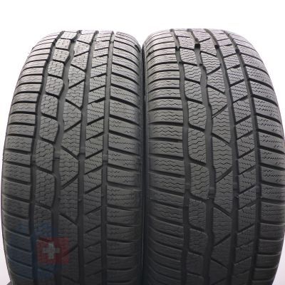 Opony 225/50 R18 2x CONTINENTAL 99H XL AO ContiWinterContact TS830P Zimowe 2022 Jak Nowe 8,2mm