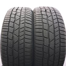 Opony 225/50 R18 2x CONTINENTAL 99H XL AO ContiWinterContact TS830P Zimowe 2022 Jak Nowe 8,2mm
