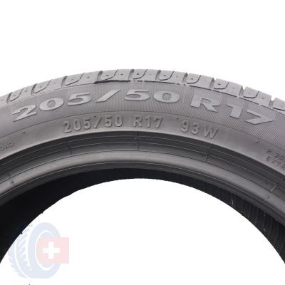 5. Opony 205/50 R17 2x PIRELLI 93W XL Cinturato P7 Letnie 2018 6mm