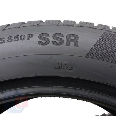 8. 2 x CONTINENTAL 235/55 R19 101H WinterContact TS850P SUV M0E Run Flat SSR Zima 2022 6,4-6,7mm