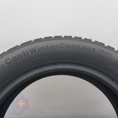 7. Opony 195/55 R16 2x CONTINENTAL 87H ContiWinterContact TS850 Zimowe 2014 5,8-6mm