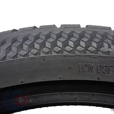 8. 2 x CONTINENTAL 245/40 R18 97V WinterContact TS870P Zima 2021, 2022 6,8-7,2mm