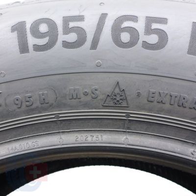 2. 1 x CONTINENTAL 195/65 R15 95H XL AllSesonContact Wielosezon 7,8mm 2023 Jak Nowa