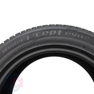 3. Opona 225/55 R17 1x HANKOOK 97V Winter I Cept evo 2 HRS  Zimowa 2017 6,2mm