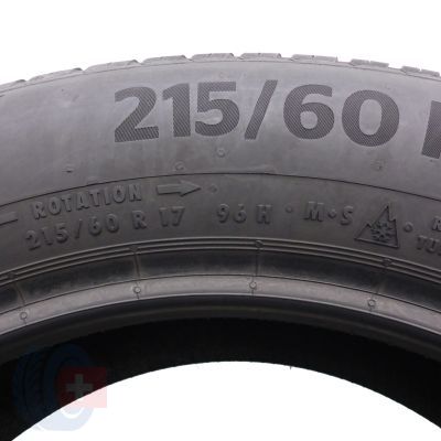 4. 1 x CONTINENTAL 215/60 R17 96H AllSeasonContact Wielosezon 2022 7,2mm