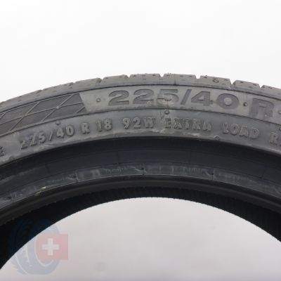 4. Opony 225/40 R18 2x CONTINENTAL 92W XL ContiSportContact5 RunFlat Letnie 2018 Nieużywane