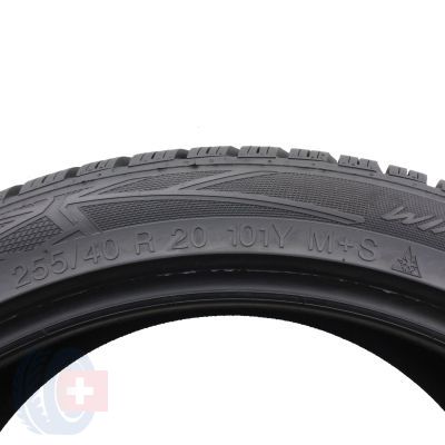 4. 2 x VREDESTEIN 255/40 R20 101Y XL Wintrac PRO Zima 2023 Jak Nowe 7,5mm