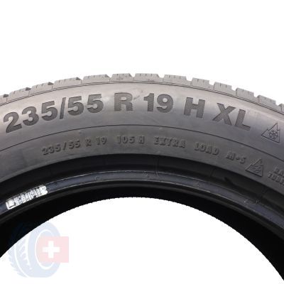 5. 2 x CONTINENTAL 235/55 R19 105H XL WinterContact TS850P Zima 2015 6mm