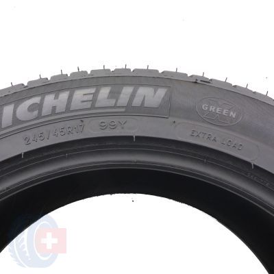 6. Opony 245/45 R17 2x MICHELIN 99Y XL Primacy 3 Letnie 2016 Nieużtywane 
