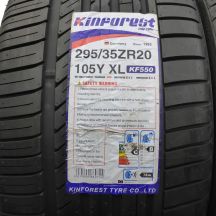 2. Opony 295/35 R20 2x KINFOREST 105Y XL KF550 Letnie 2019 Jak Nowe Nieużywane 