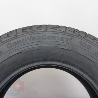 8. Opony 215/75 R16C 4x CONTINENTAL 116/114R ContiVanContact 100 Letnie 2021 Nieużywane