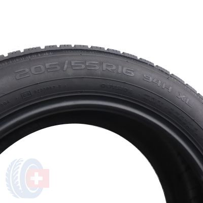 6. 4 x NOKIAN 205/55 R16 94H XL WR A3 Zima DOT13 6,8-7,2mm