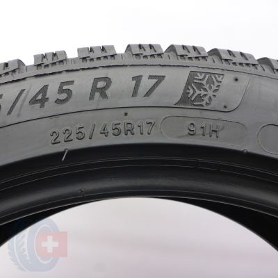 6. Opony 225/45 R17 4x MICHELIN 91H Alpin 6 Zimowe 2018 6,8-7,8mm
