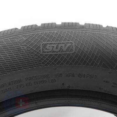 7. Opony 215/65 R17 2x CONTINENTAL 99H WinterContact TS 850 P SUV Zimowe 202- 6,2-6,5mm