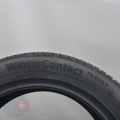 5. Opony 225/55 R19 2x CONTINENTAL 99V WinterContact TS 870 P Zimowe 2022 