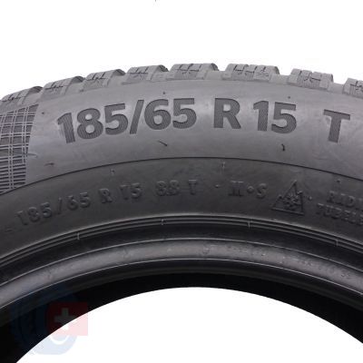 4. 2 x CONTINENTAL 185/65 R15 88T WinterContact TS860 Zima 2017, 2018 7,2mm