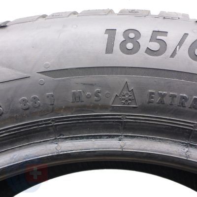 6. 4 x ESA TECAR 185/60 R15 88T XL SuperGrip Pro Zima 2022 Jak Nowe 7,5-8,2mm