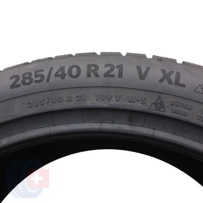 5. 2 x CONTINENTAL 285/40 R21 109V XL WinterContact TS870P Zima 2023 Jak Nowe