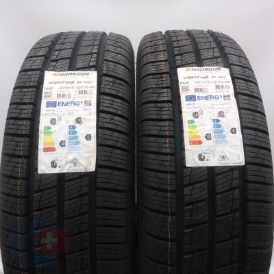 4. Opony 225/70 R15C 4x HANKOOK 112/110S Vantra ST AS2 Wielosezonowe 2022 Jak Nowe