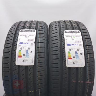 Opony 225/40 R18 2x BARUM 92Y XL Bravuris 5 Letnie 2022  Opony 225/40 R18 2x BARUM 92Y XL Bravuris 5 Letnie 2022