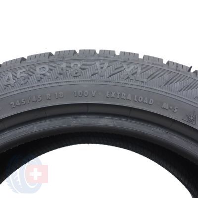 5. 4 x GISLAVED 245/45 R18 100V XL Euro Frost 6 Zima 2022, 2023 Jak Nowe 7-8mm