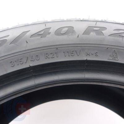 5. Opona 315/40 R21 2x PIRELLI 111V XL MO Scorpion Winter Zimowa 2015 Nieużywane