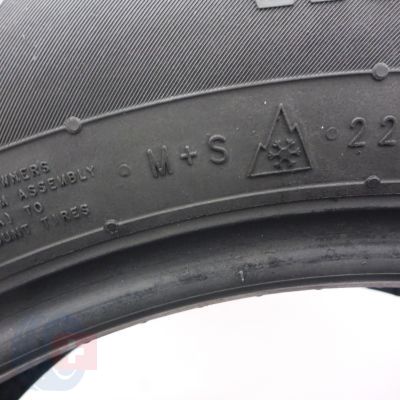 7. Opony 225/55 R17 4x NOKIAN 101V XL WR Snowproof P Zimowe 2021 6,8-7,2mm
