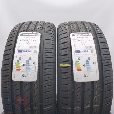 Opony 215/45 R17 2x BARUM 91Y XL Bravuris 5 Letnie 2022  Opony 215/45 R17 2x BARUM 91Y XL Bravuris 5 Letnie 2022