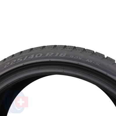 3. 1 x PIRELLI 225/40 R18 92V XL Sottozero 3 Winter 2019 Zima 6,5mm