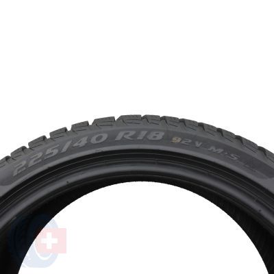 4. 1 x PIRELLI 225/40 R18 92V Sottozero 3 Winter BMW RunFlat Zima 2023 7,8mm