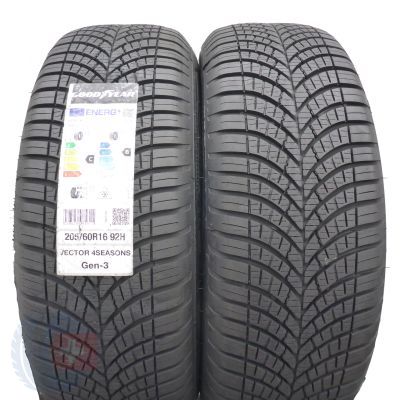 Opony 205/60 R16 2x GOODYEAR 92H Vector 4Seasons Gen-3 Wielosezonowe 2022 Jak Nowe 