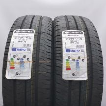 Opony 215/60 R16C 2x CONTINENTAL 103/101T VanContact eco Letnie 2023