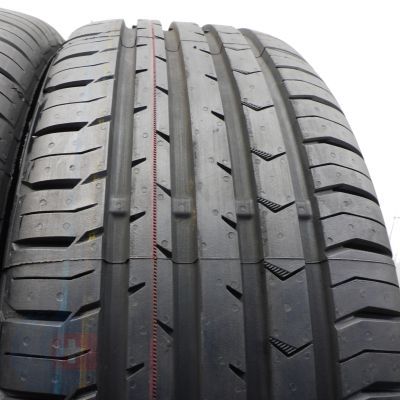 2. Opony 195/55 R16 4x CONTINENTAL 91V XL ContiPremiumContact 5 Letnie 2018 Nieużywane 