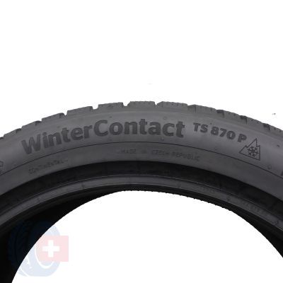 7. 4 x CONTINENTAL 225/45 R18 95V XL WinterContact TS870P Zima 2021 6-6,5mm