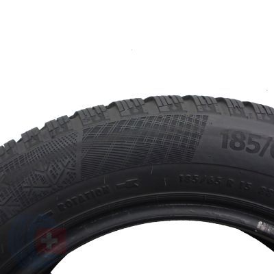 8. 2 x CONTINENTAL 185/65 R15 88T WinterContact TS860 Zima 2017, 2018 7,2mm