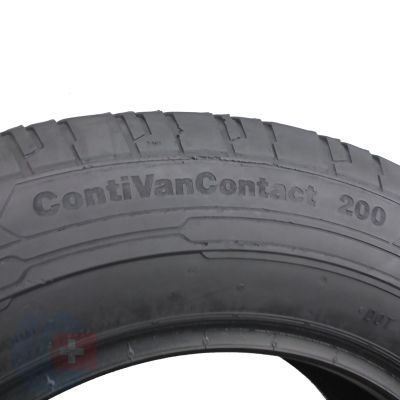 7. 2 x CONTINENTAL 225/65 R16C 112/110R ContiVanContact 200 Lato 2022 6; 6,5mm