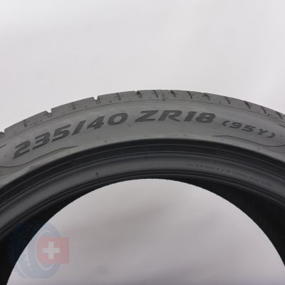 5. Opona 235/40 R18 1x PIRELLI 95Y XL P Zero Letnia 2019 Jak Nowa