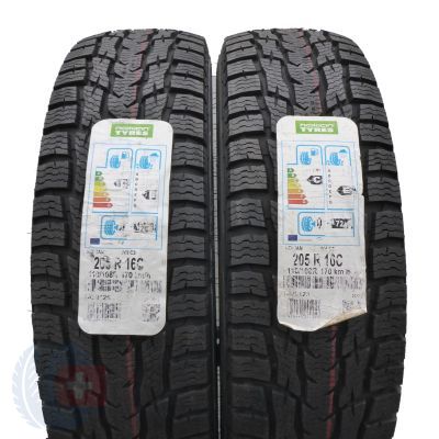 5. 4 x NOKIAN 205/80 R16C 110/108R WRC 3 Zima 2016 Nieużywane