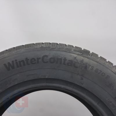 5. Opony 215/70 R16 4x CONTINENTAL 100T  WinterContact TS 870 P Zimowe 2022