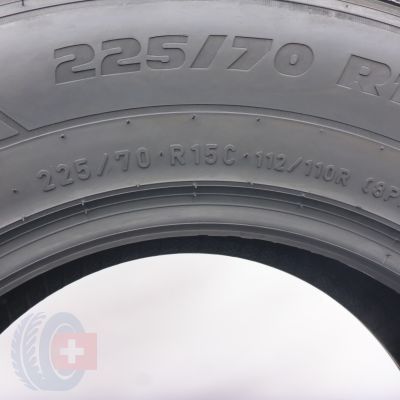 3. Opona 225/70 R15C 1x PIRELLI 112/110R Carrier Winter Zimowa 2017 Jak Nowa Nieużywana