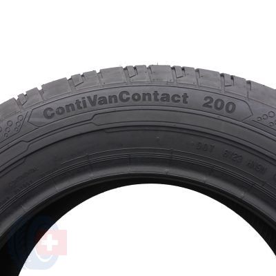 6. Opony 205/65 R16C 2x CONTINENTAL 107/105T ContiVanContact 200 Letnie 2016 Nieużywane 