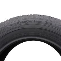 6. Opony 205/65 R16C 2x CONTINENTAL 107/105T ContiVanContact 200 Letnie 2016 Nieużywane 