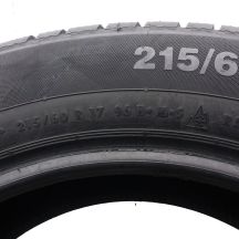 6. 4 x CONTINENTAL 215/60 R17 96H MO ContiWinterContact Ts830P Zima 2017/2018 Jak nowe 7,8-8,2mm