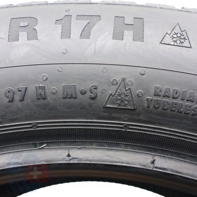 7. 2 x CONTINENTAL 225/55 R17 97H WinterContact TS850P M0 BMW Zima 2018 7,8mm