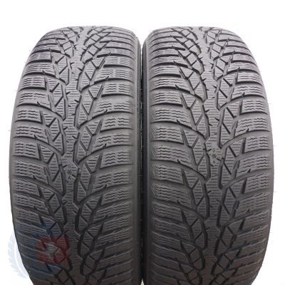 4. 4 x NOKIAN 215/55 R17 98H XL WR D4 Zima 2017 6,2-7mm