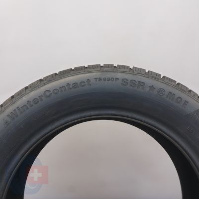 9. Opony 225/55 R17 4x CONTINENTAL 97H RunFlat BMW MOE WinterContact TS850P Zimowe 2022 Jak Nowe Nieużywane